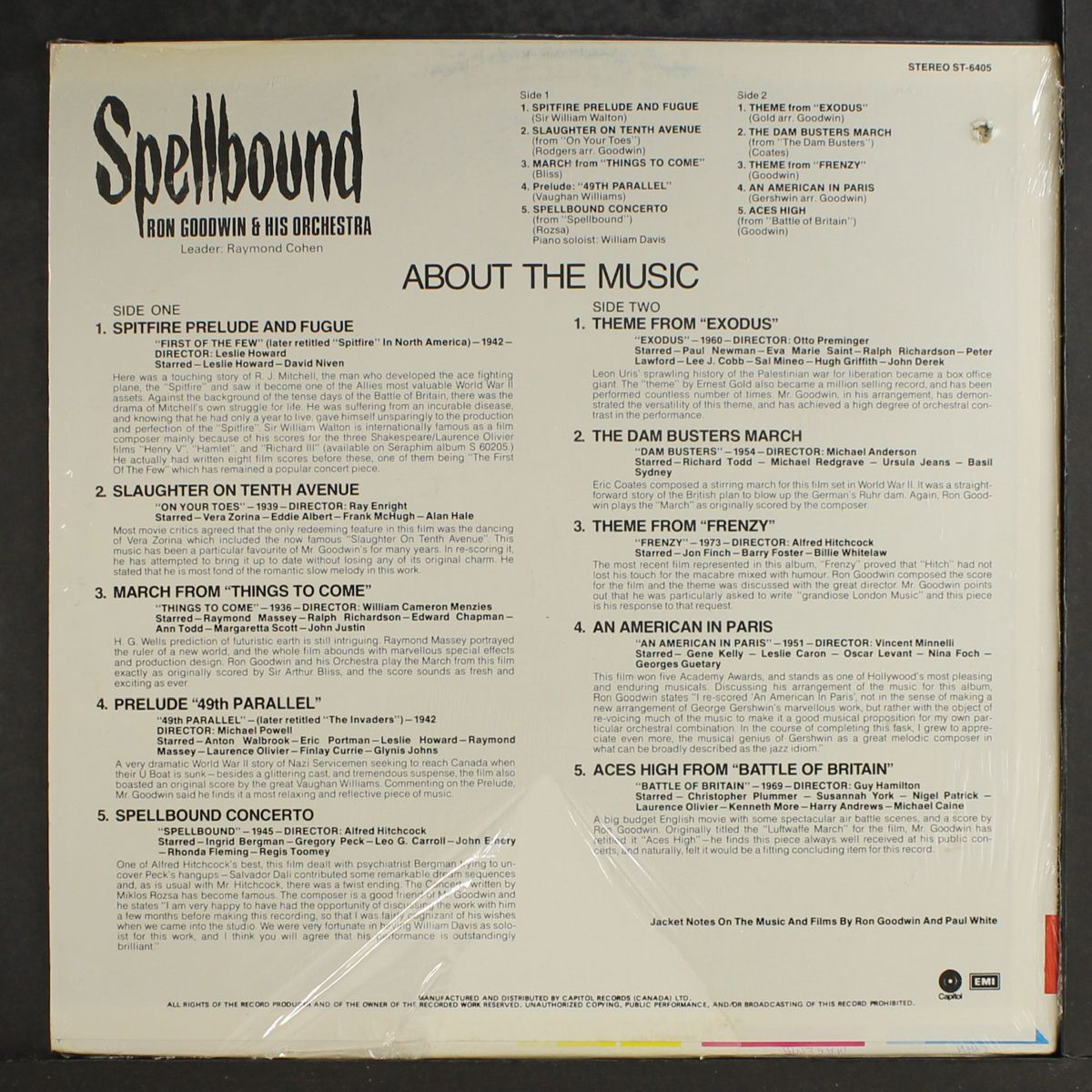 spellbound by RON GOODWIN