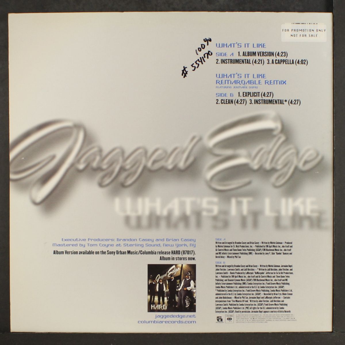 what's it like by JAGGED EDGE