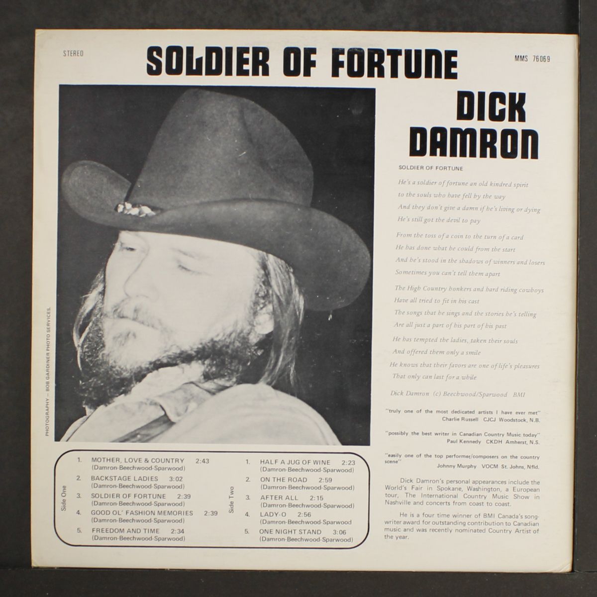 soldier of fortune by DICK DAMRON