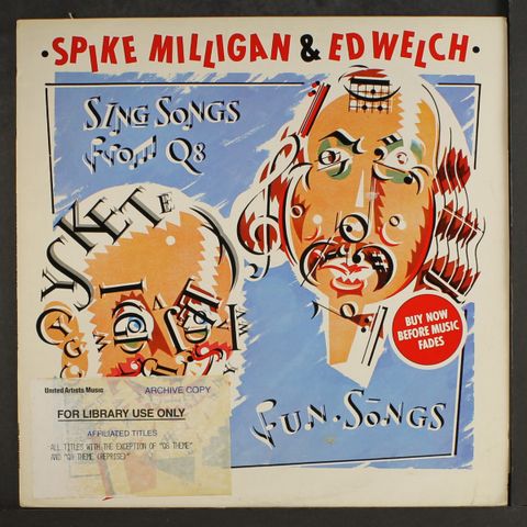 SPIKE MILLIGAN ED WELCH