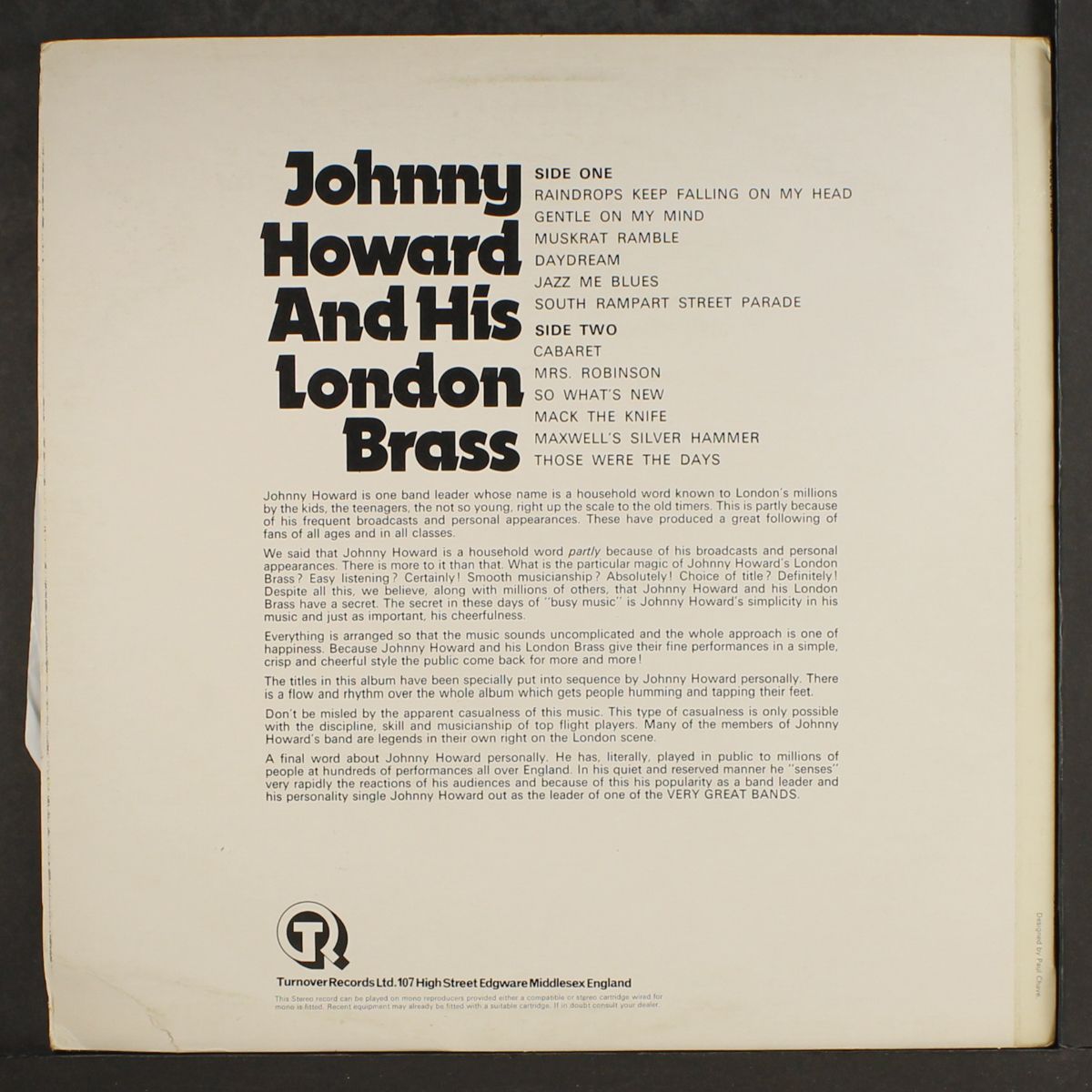 & his london brass by JOHNNY HOWARD