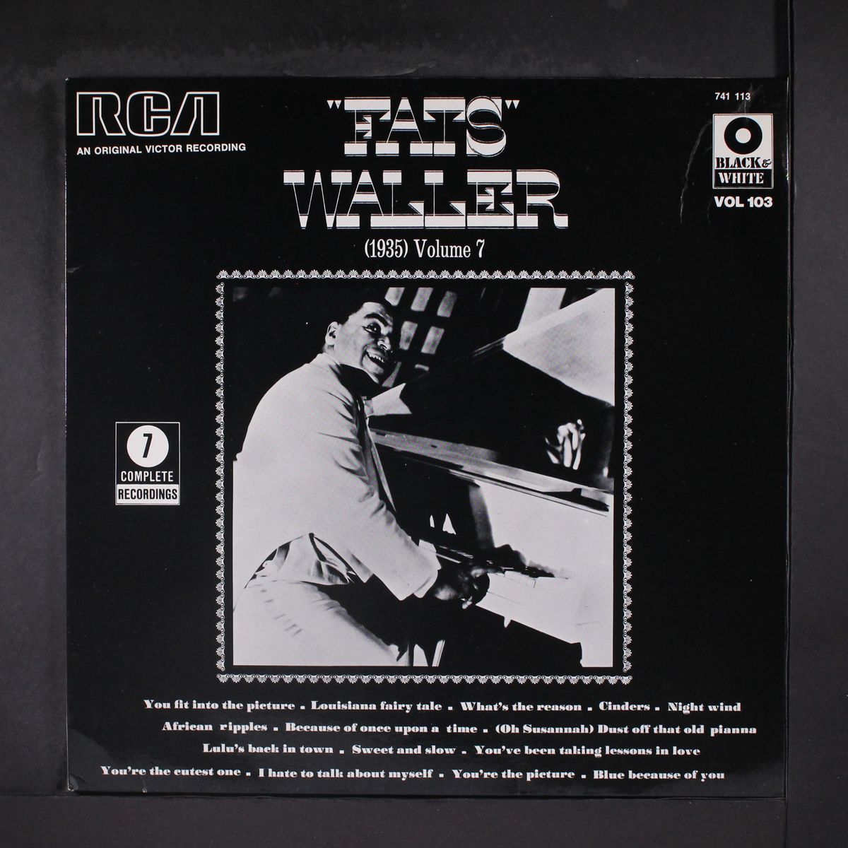 complete recordings, vol. 7 (1935) by FATS WALLER