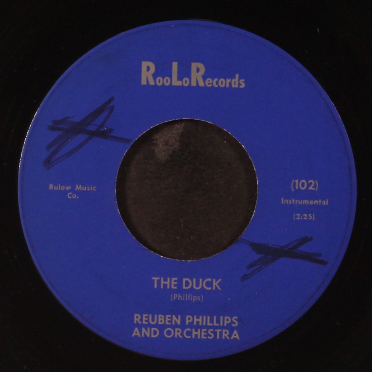 the duck / your baby don't wear no shoes by REUBEN PHILLIPS