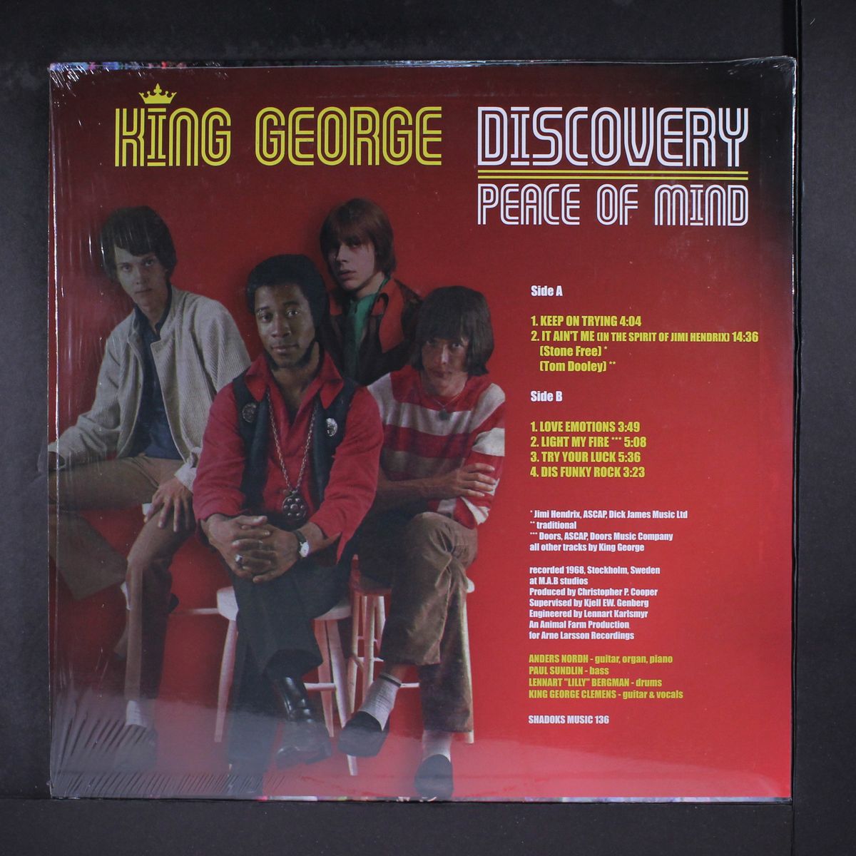 peace of mind by KING GEORGE DISCOVERY