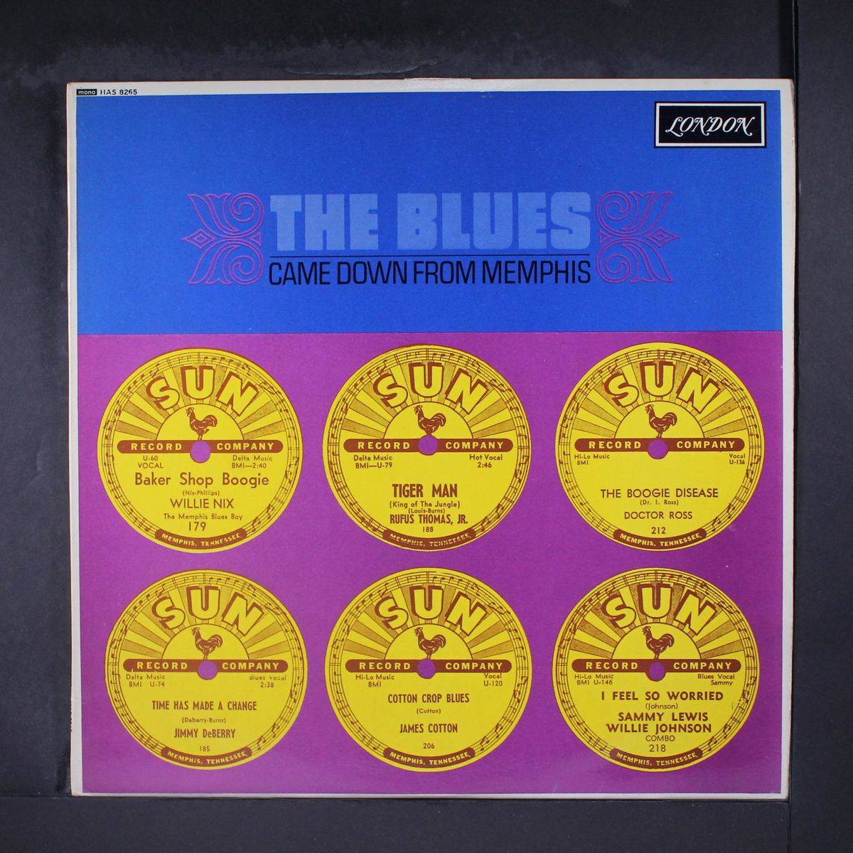 the blues came down from memphis by VARIOUS