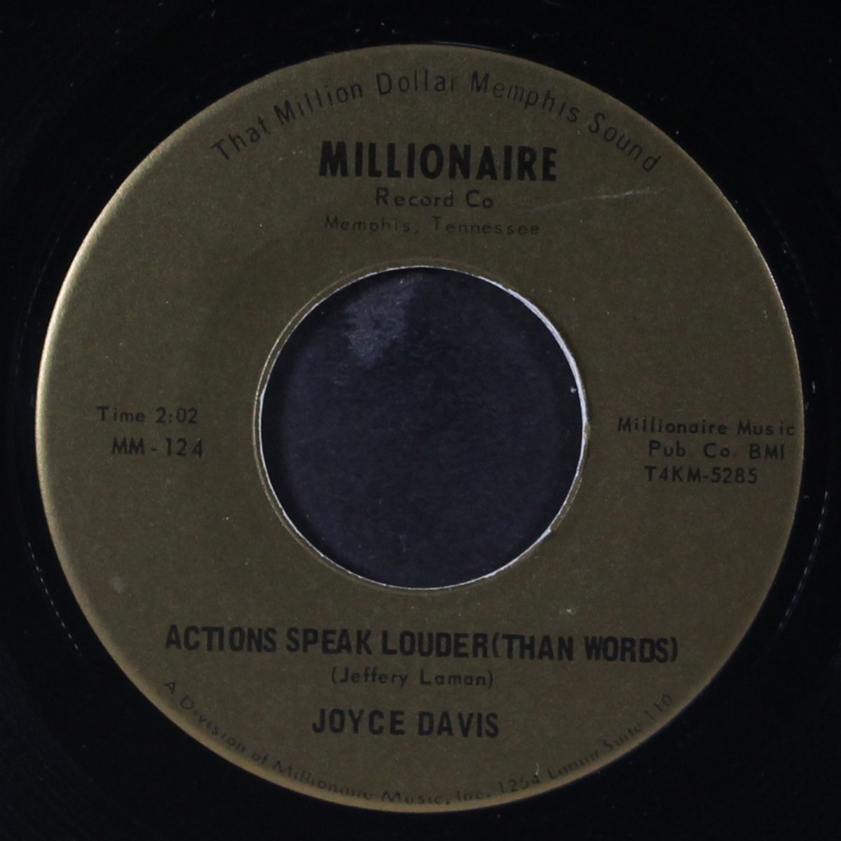 actions speak louder (than words) / you lied to me by JOYCE DAVIS