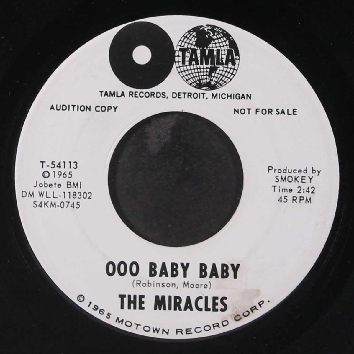 ooo baby baby / all that's good by MIRACLES