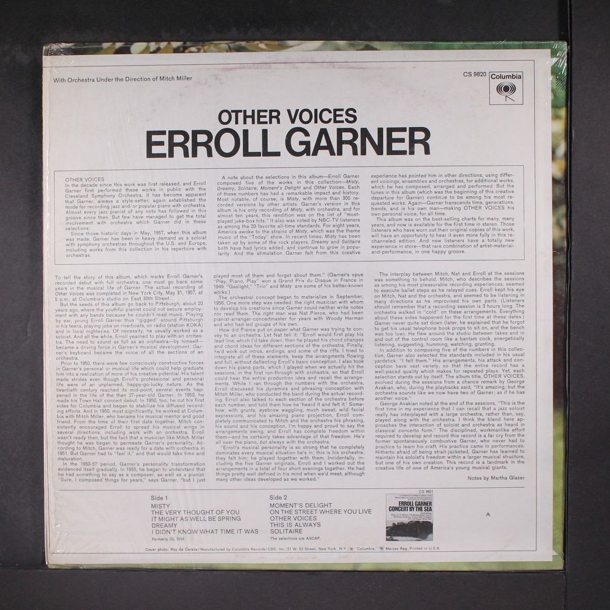other voices by ERROLL GARNER