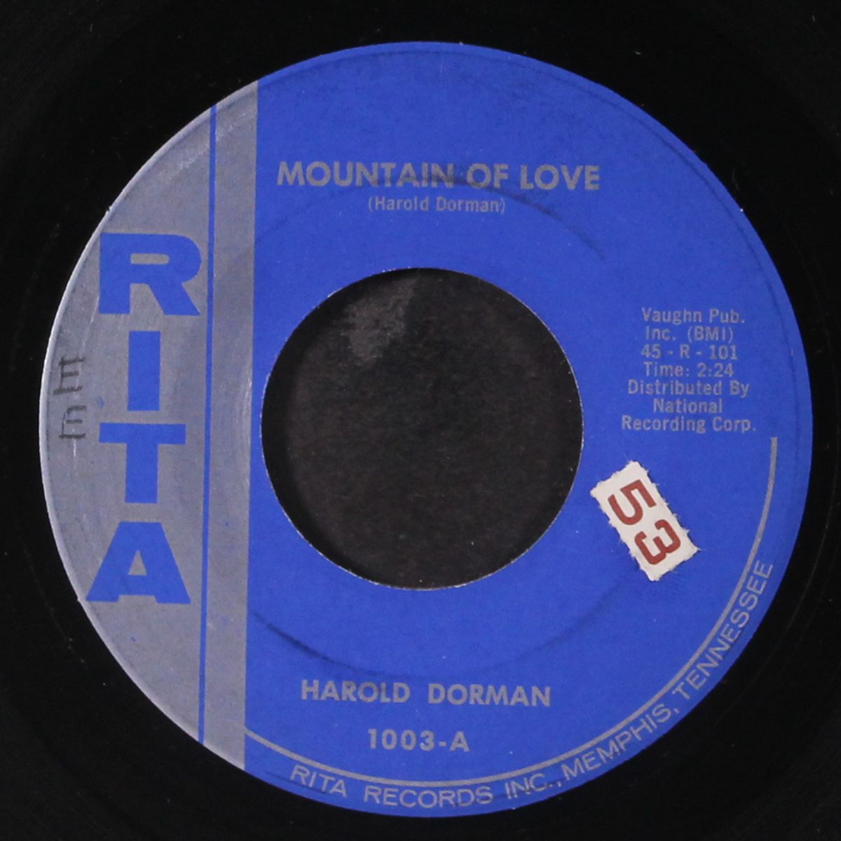mountain of love / to be with you by HAROLD DORMAN