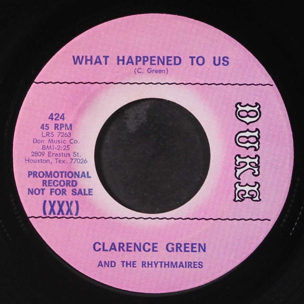 ground hog / what happened to us by CLARENCE GREEN & RHYTHMAIRES