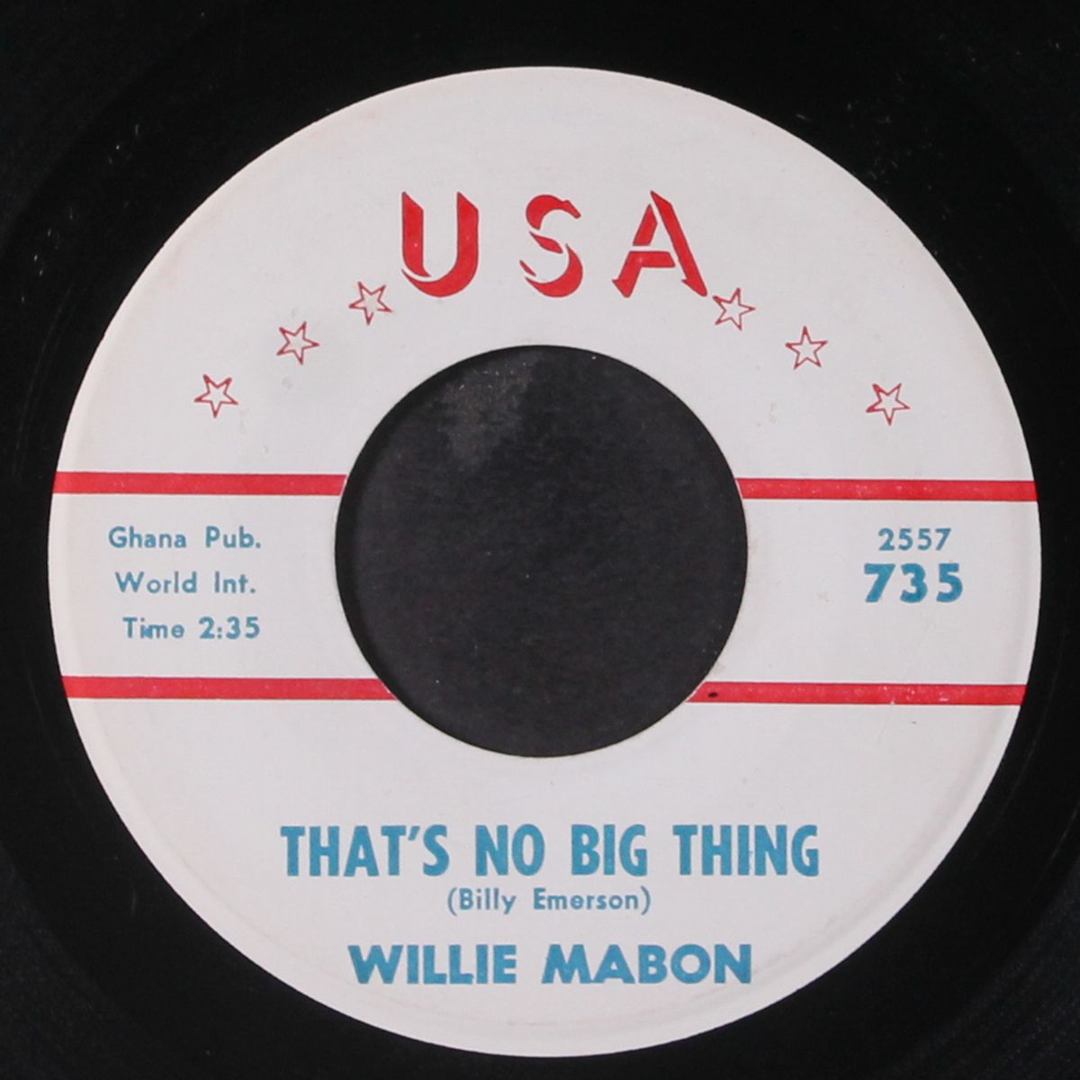 just got some / that's no big thing by WILLIE MABON