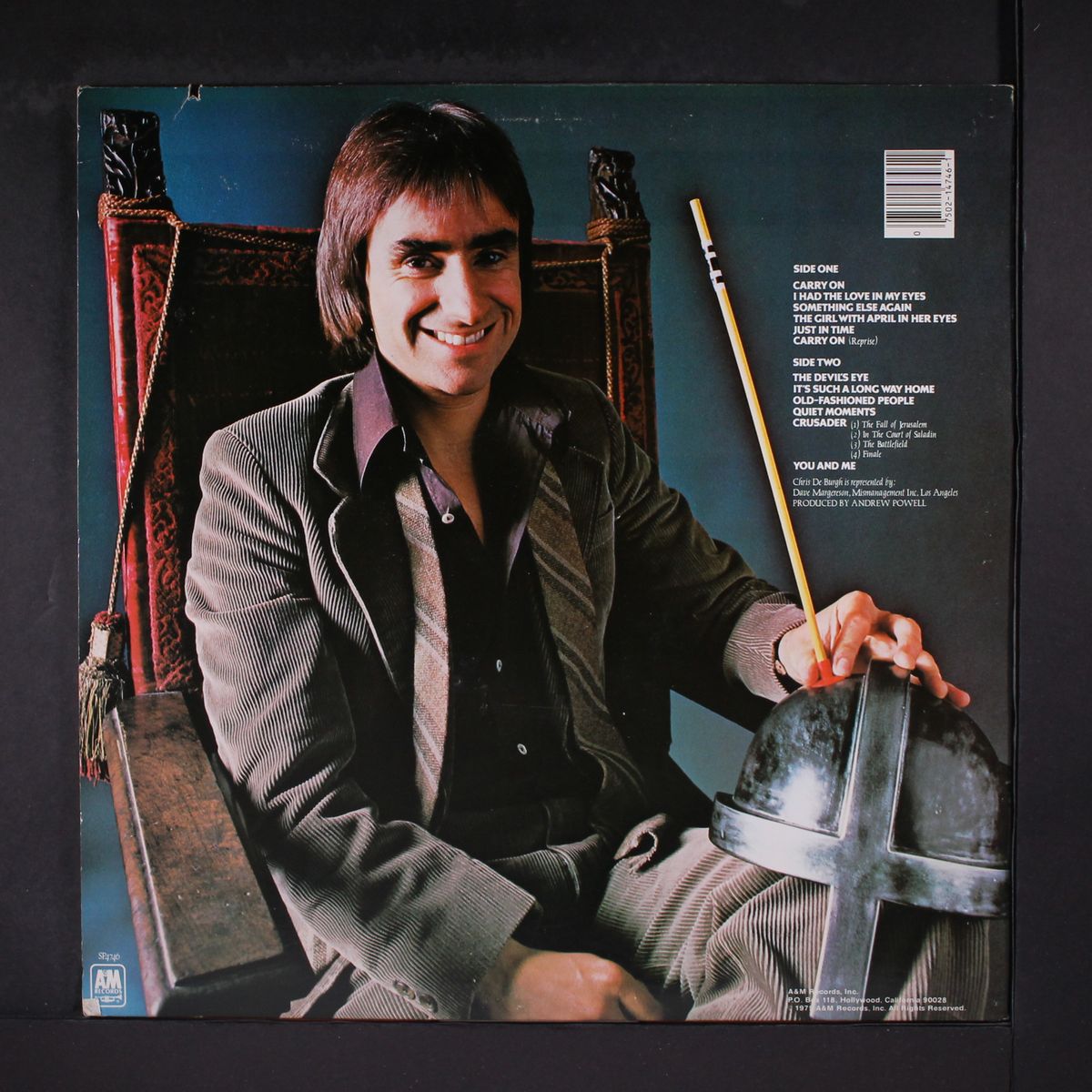 crusader by CHRIS DE BURGH
