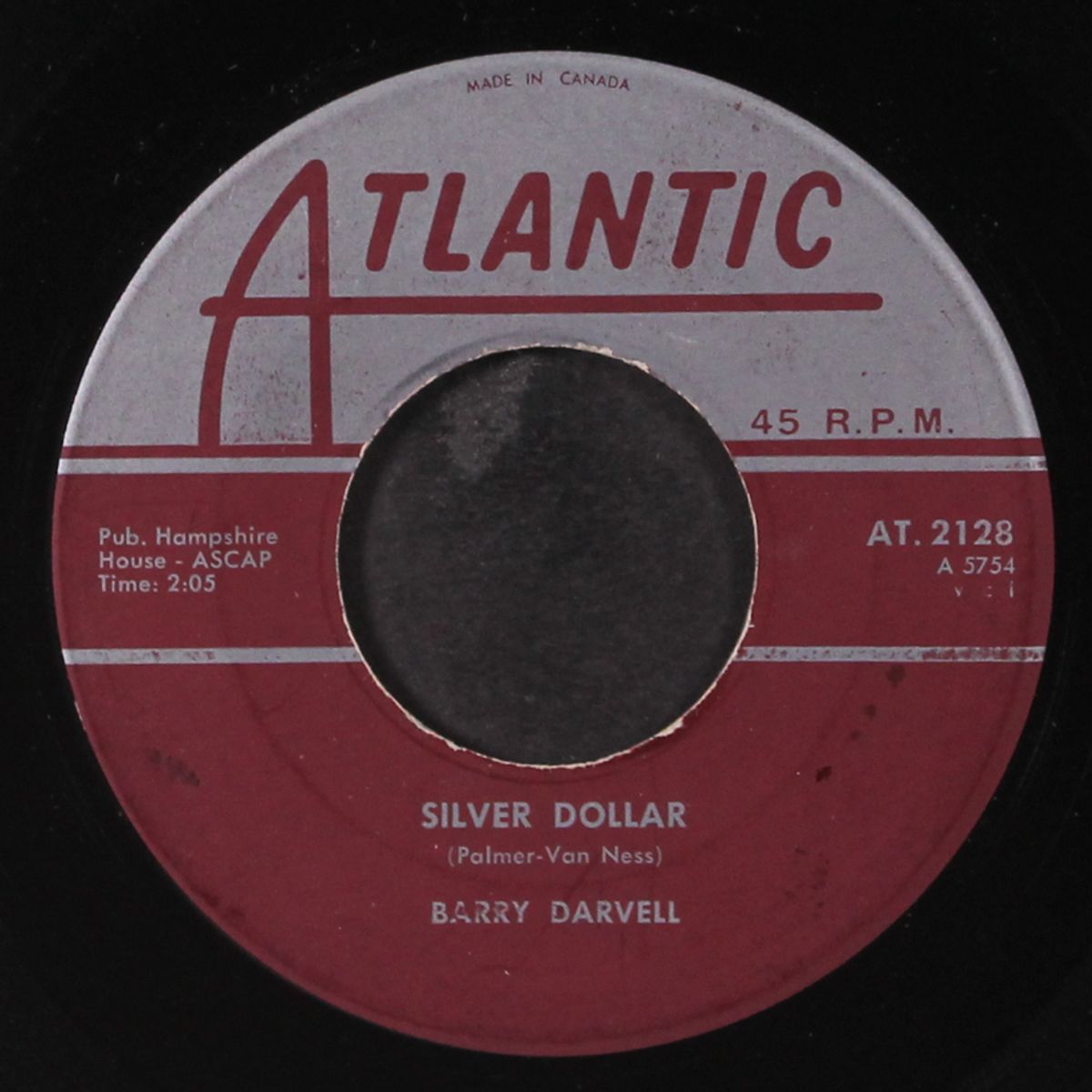 silver dollar / lost love by BARRY DARVELL