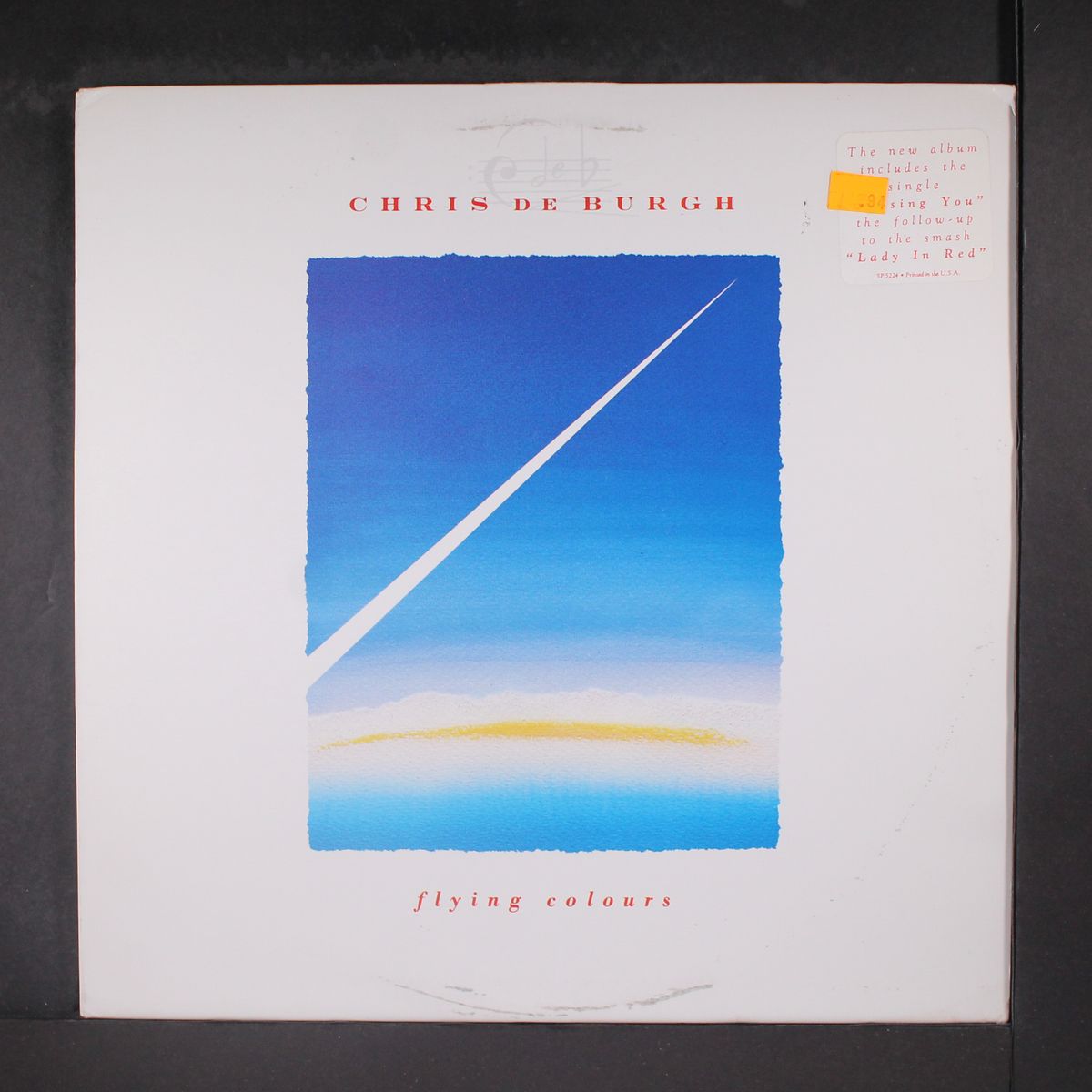 flying colours by CHRIS DE BURGH
