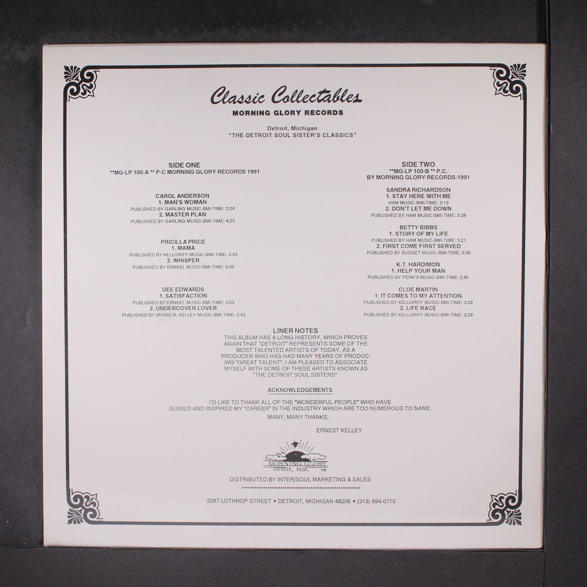 classic collectables by the detroit soul sisters by VARIOUS