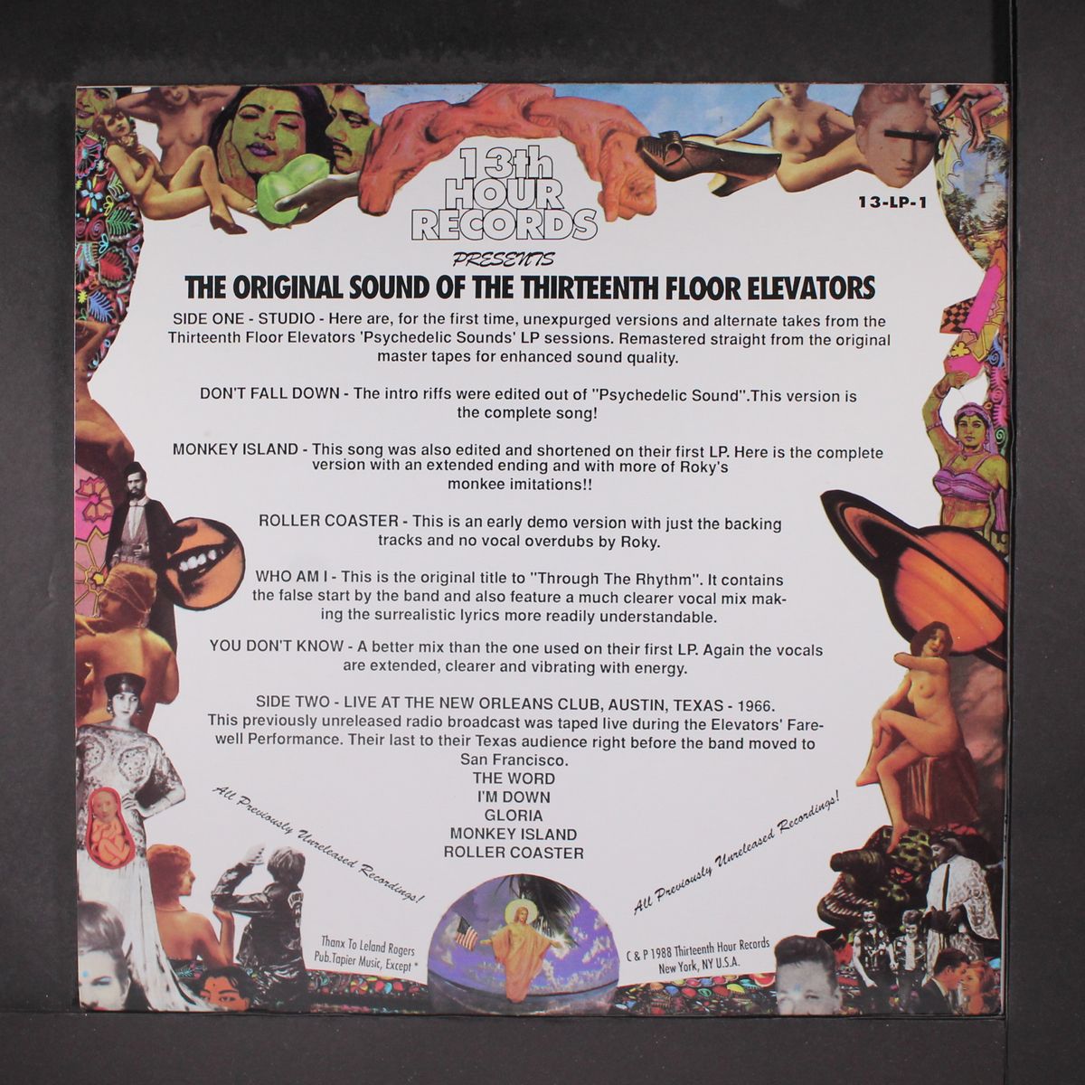 the original sound of thirteenth floor elevators by THIRTEENTH FLOOR ELEVATORS