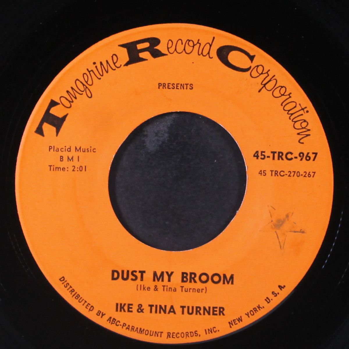 dust my broom / i'm hooked by IKE & TINA TURNER