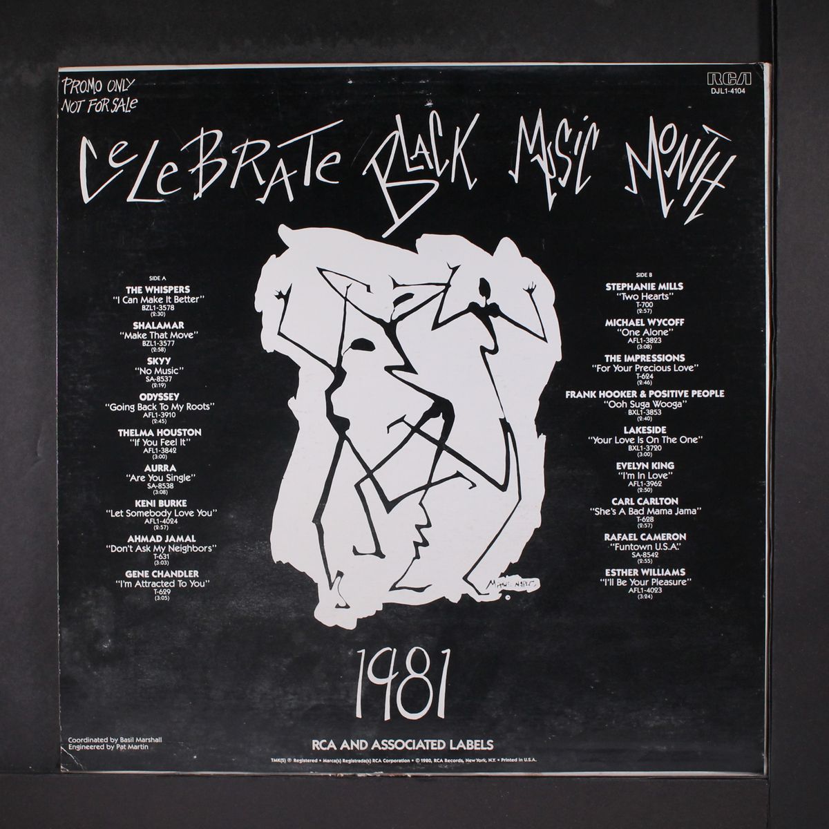 celebrate black music month 1981 by VARIOUS