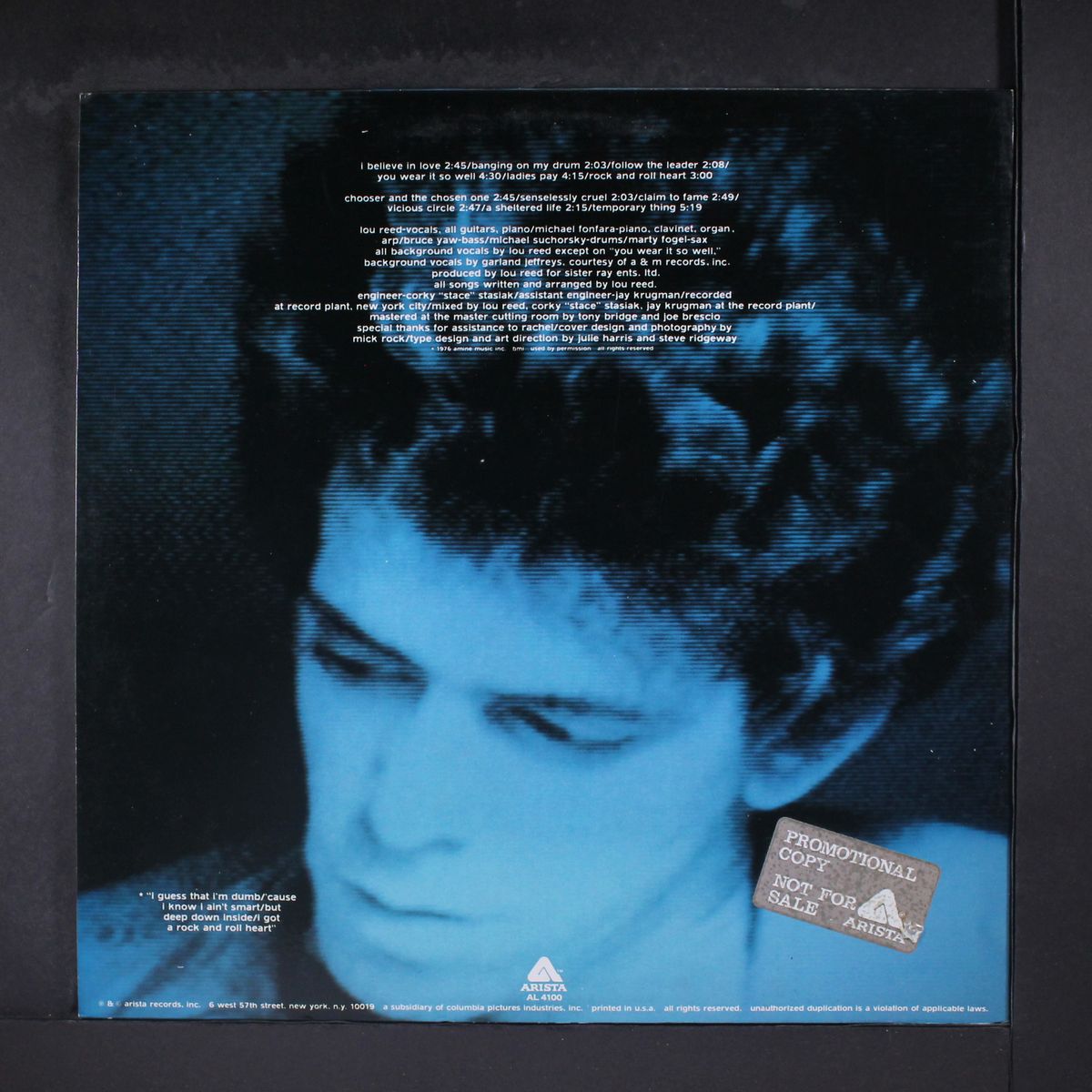 rock and roll heart by LOU REED
