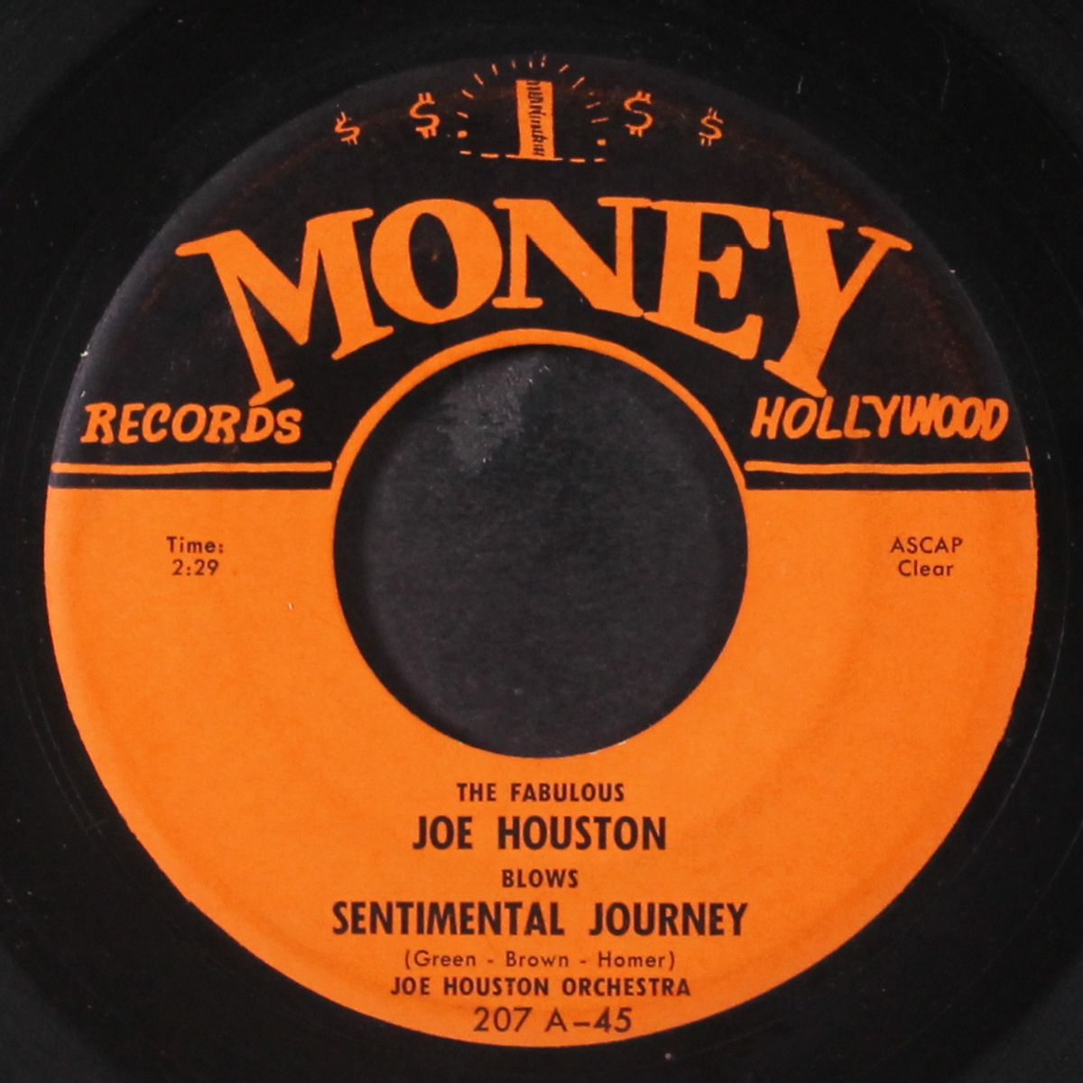 celebrity club stomp / sentimental journey by JOE HOUSTON
