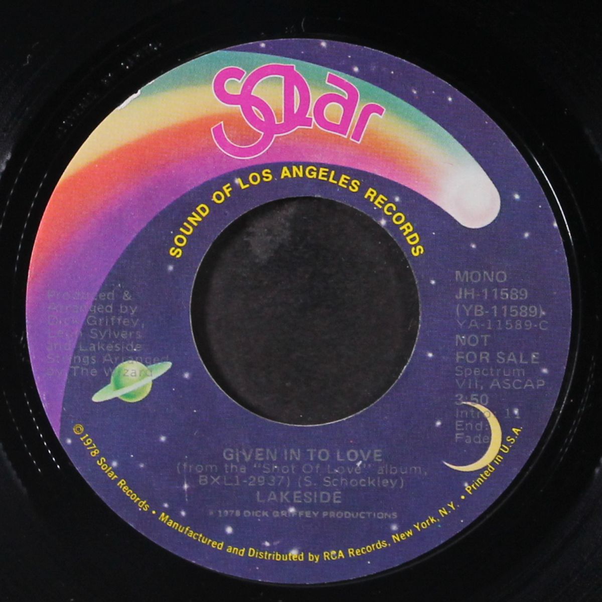 given in to love / mono by LAKESIDE