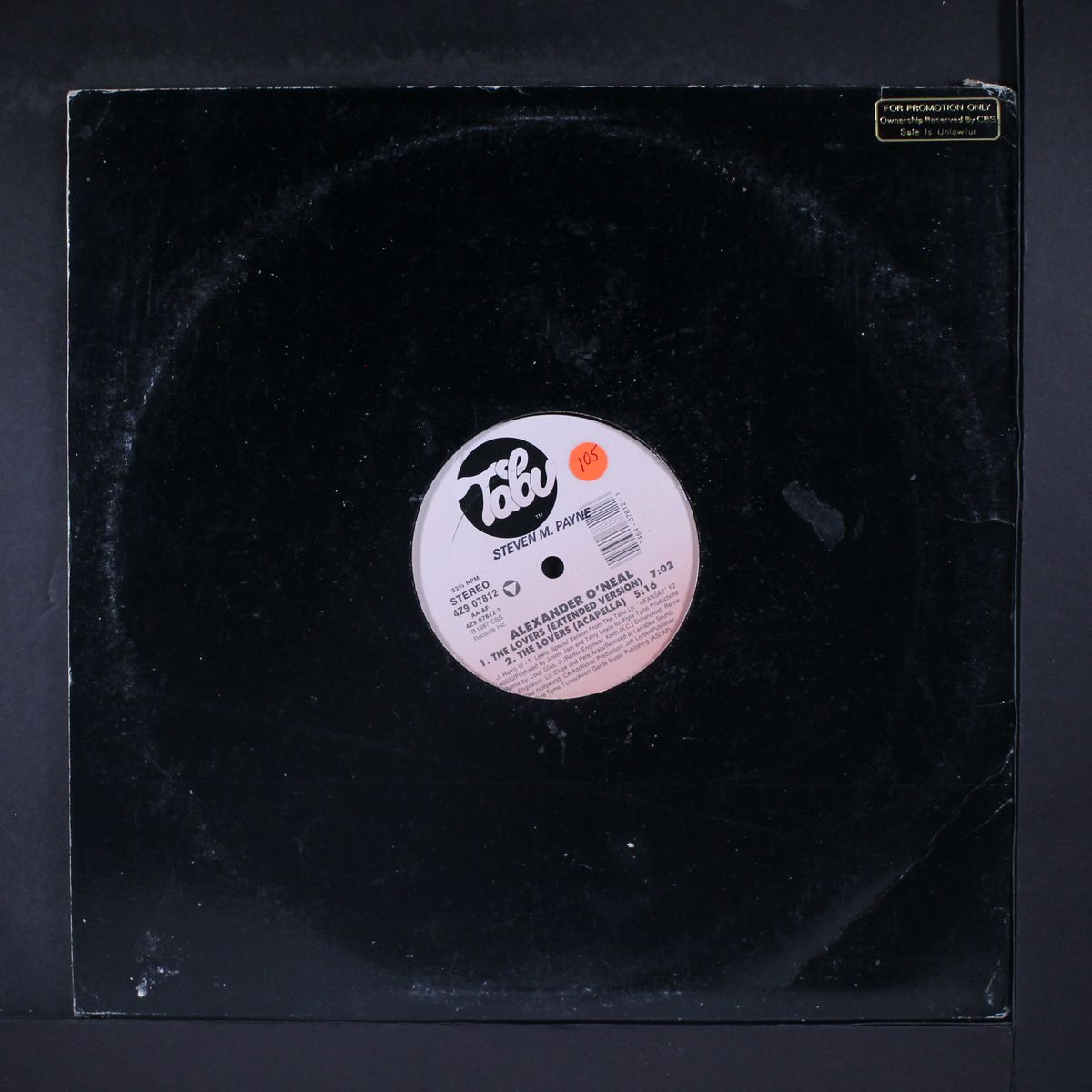 the lovers (extended version) by ALEXANDER O'NEAL
