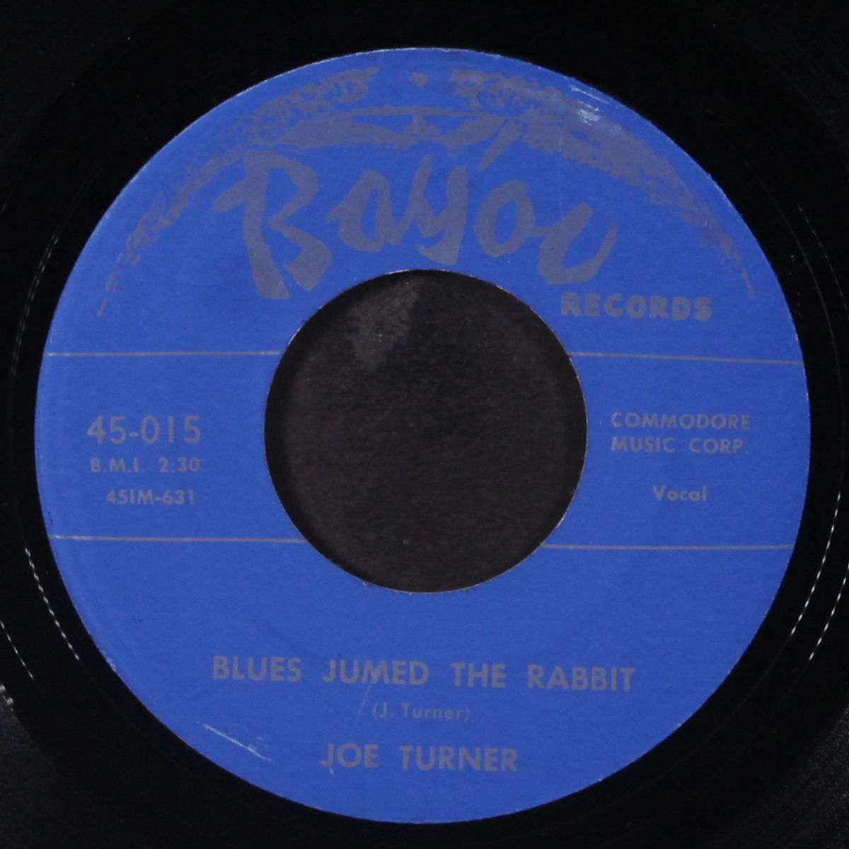 blues jumped the rabbit / the sun is shining by JOE TURNER