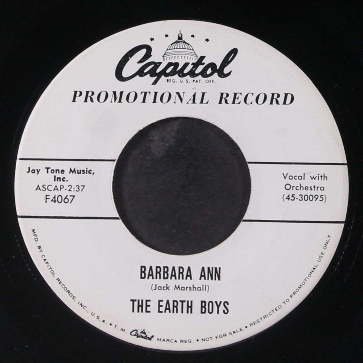 barbara ann / space girl by EARTH BOYS