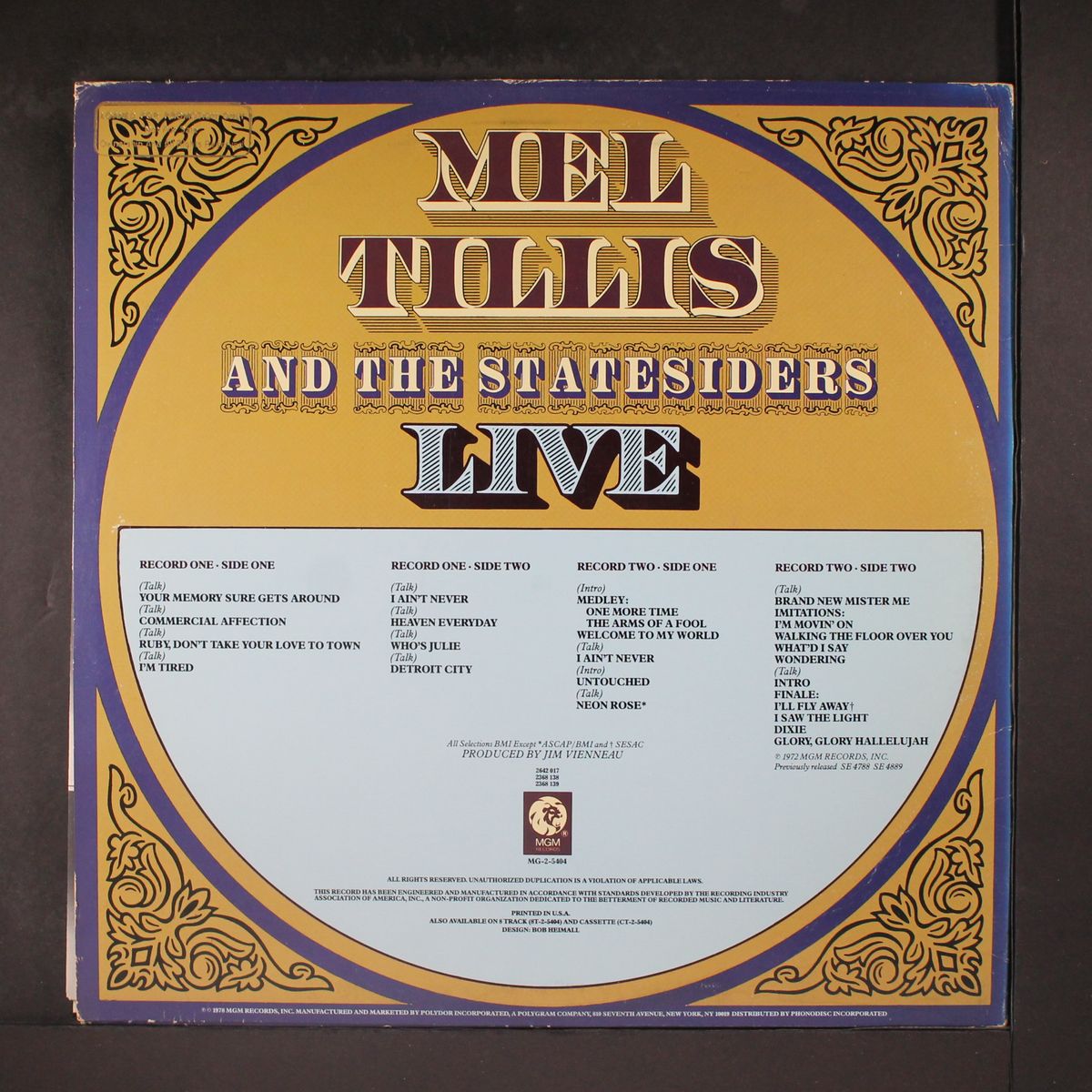 live at the sam houston coliseum... by MEL TILLIS