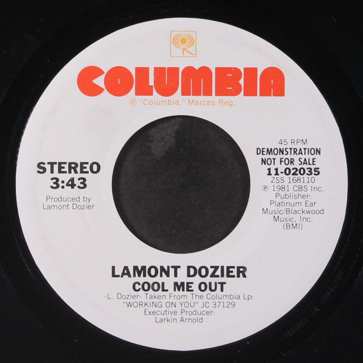 cool me out / same by LAMONT DOZIER