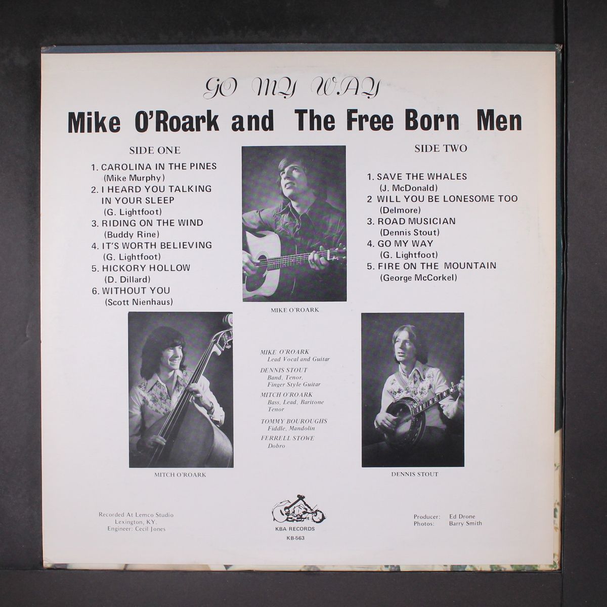 go my way by MIKE O'ROARK & FREE BORN MEN