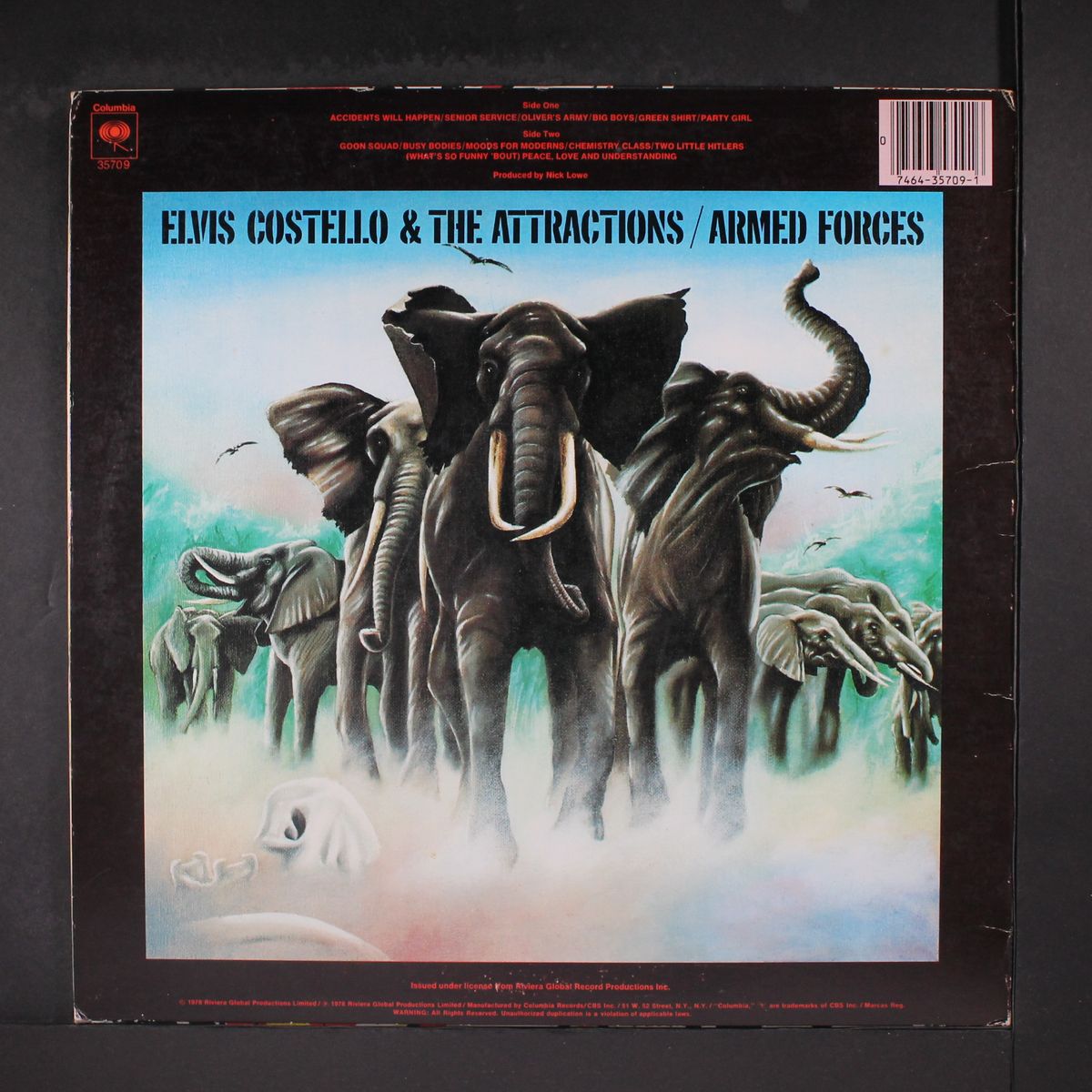 armed forces by ELVIS COSTELLO & ATTRACTIONS