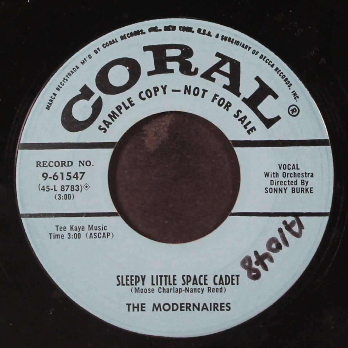 santa's little sleigh bells / sleepy little space cadet by MODERNAIRES