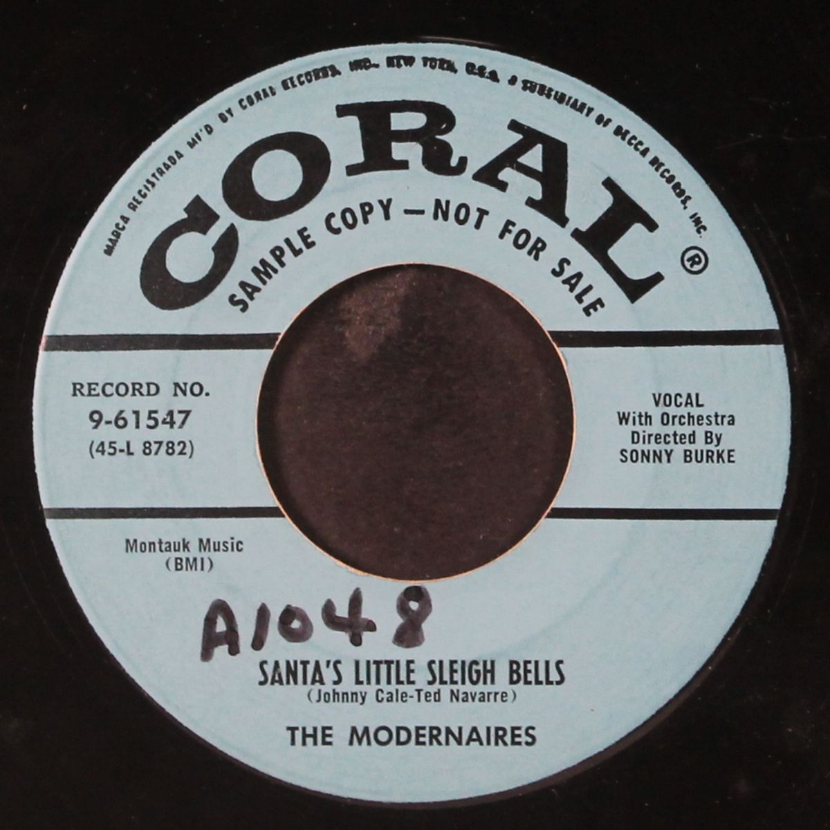 santa's little sleigh bells / sleepy little space cadet by MODERNAIRES