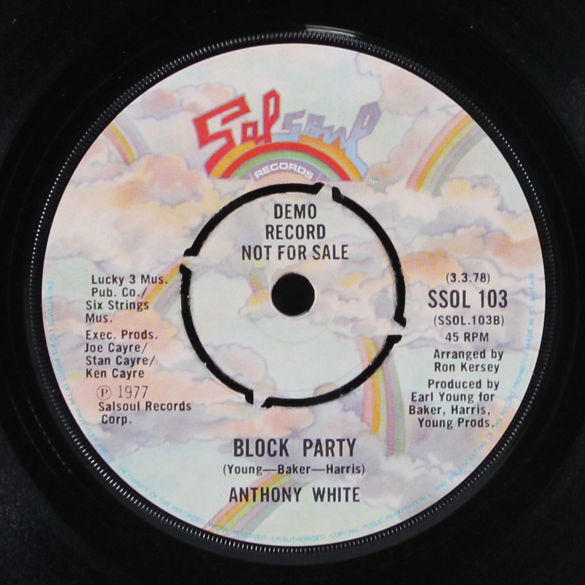 i can't turn you loose / block party by ANTHONY WHITE