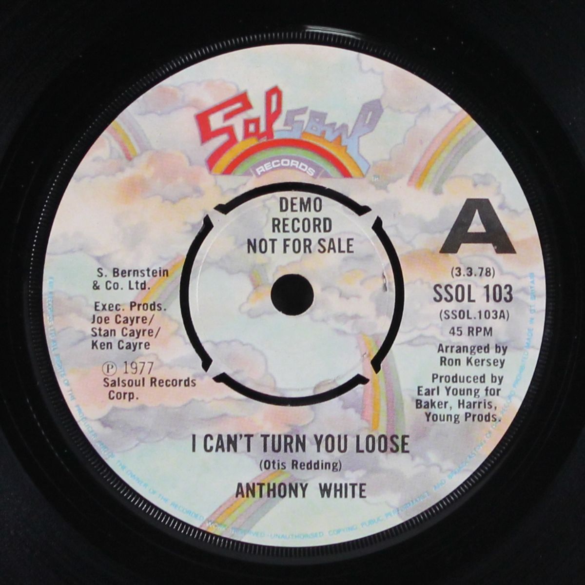 i can't turn you loose / block party by ANTHONY WHITE