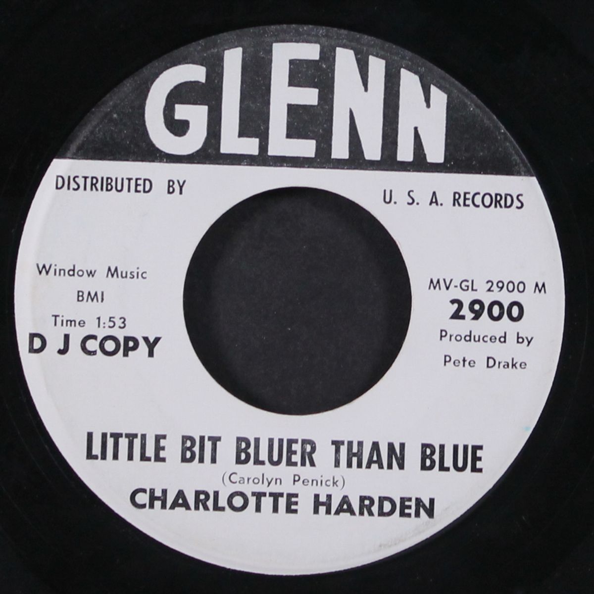 somebody's talking / little bit bluer than blue by CHARLOTTE HARDEN
