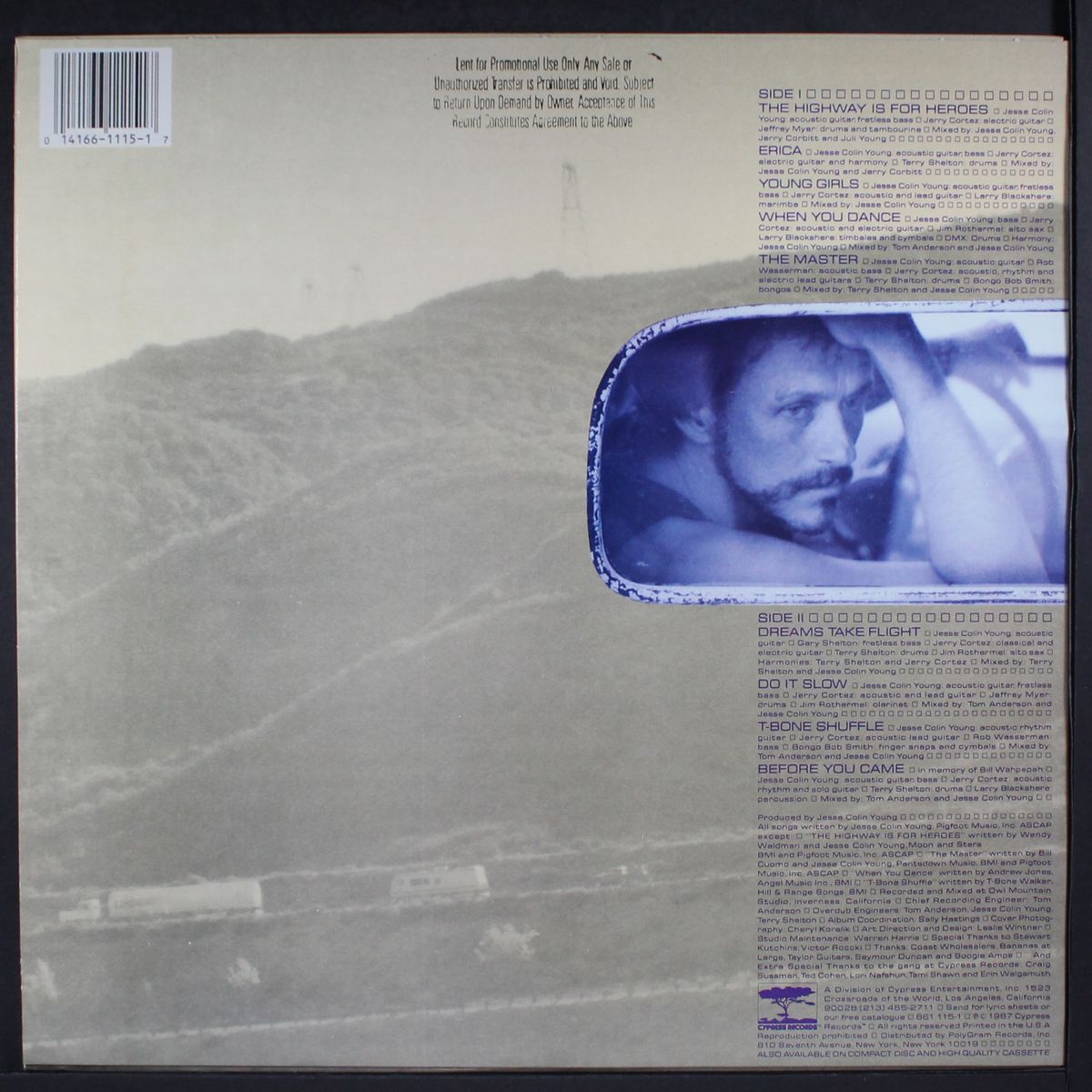 the highway is for heroes by JESSE COLIN YOUNG