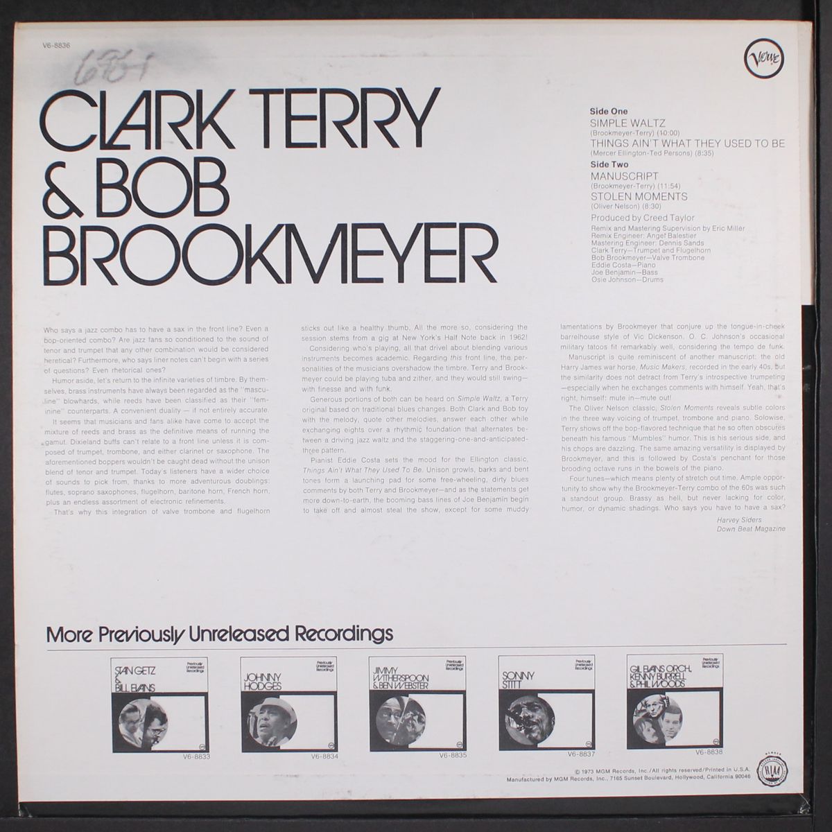 clark terry & bob brookmeyer by CLARK TERRY & BOB BROOKMEYER