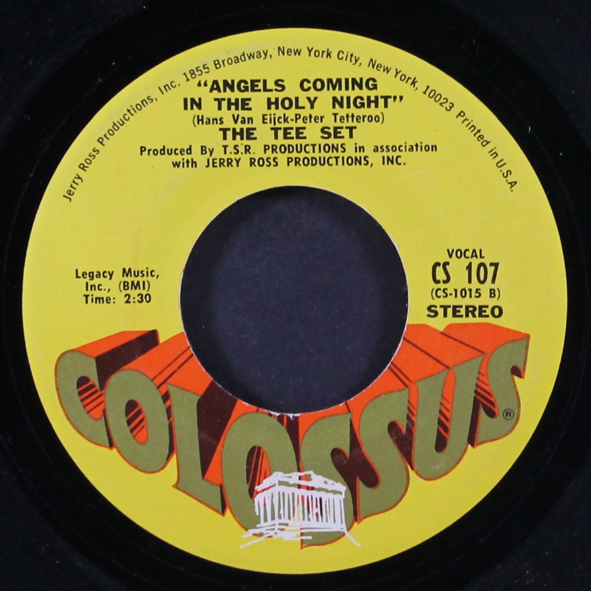 ma belle amie / angels coming in the holy night by TEE SET