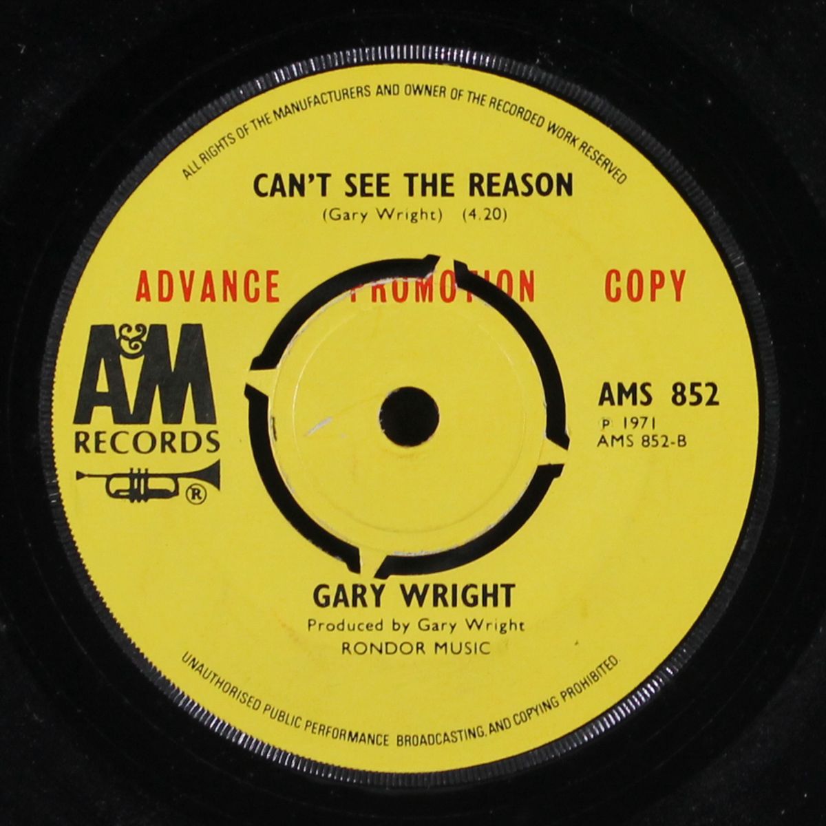 stand for our rights / can't see the reason by GARY WRIGHT