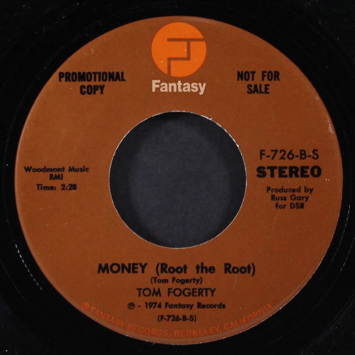 it's been a good day / money by TOM FOGERTY