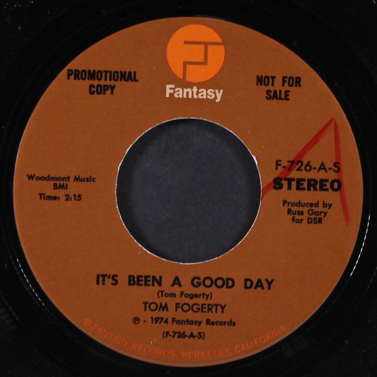 it's been a good day / money by TOM FOGERTY