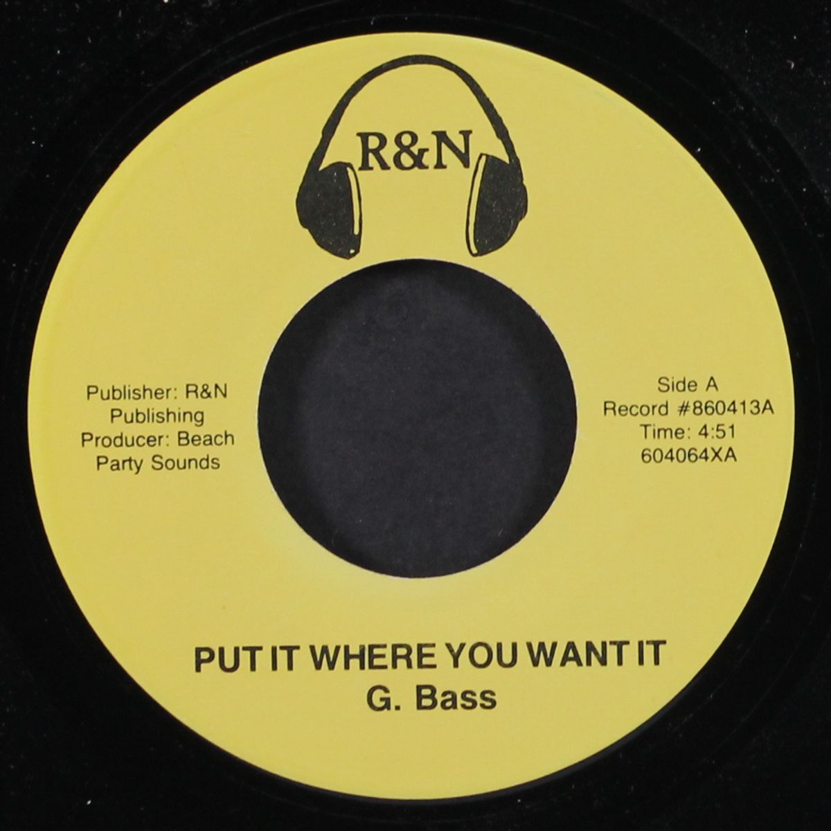 put it where you want it / gonna get along without you now by G. BASS / VIOLA WELLS