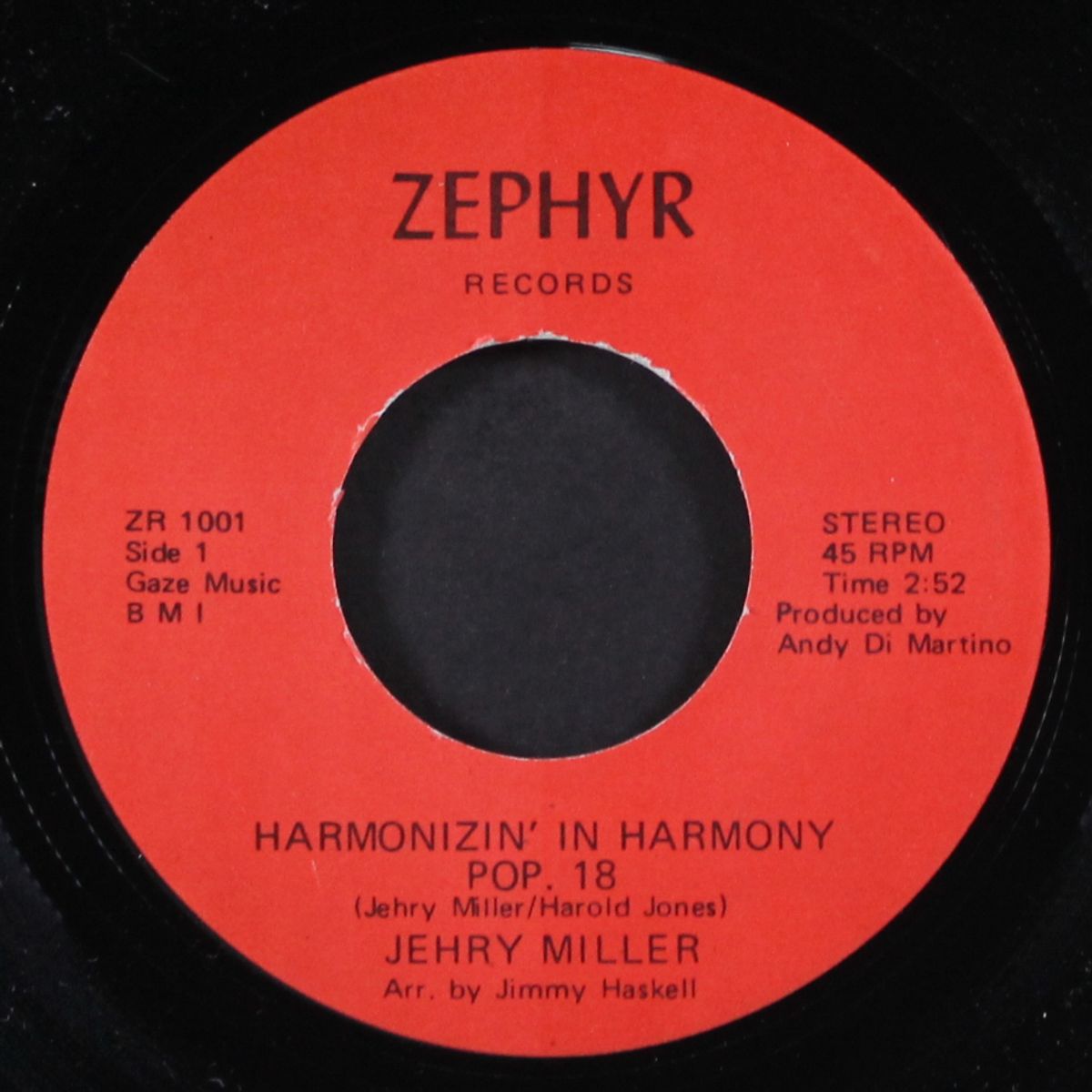 harmonizin' in harmony pop. 18 / same by JEHRY MILLER