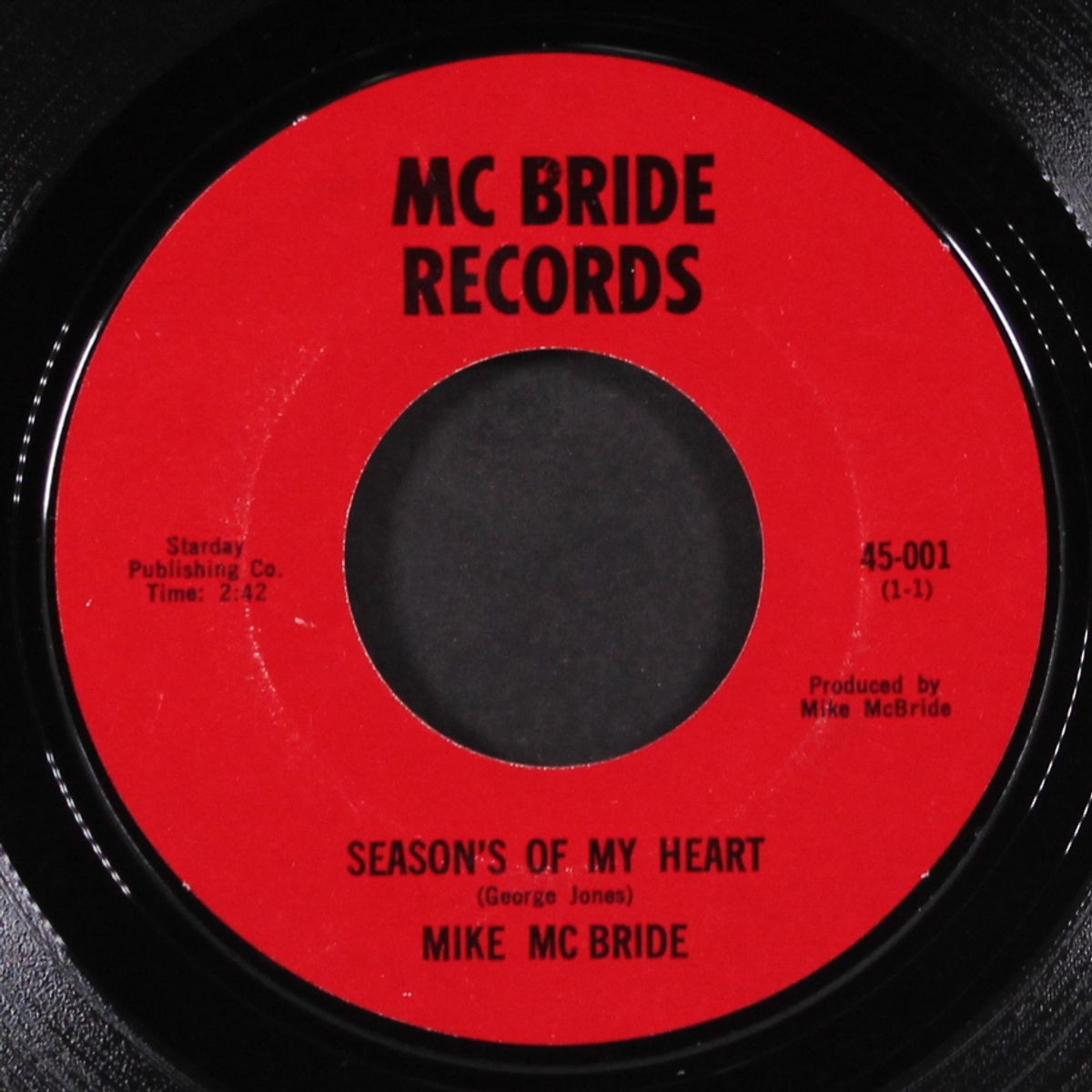 season's of my heart / blues country style by MIKE MCBRIDE