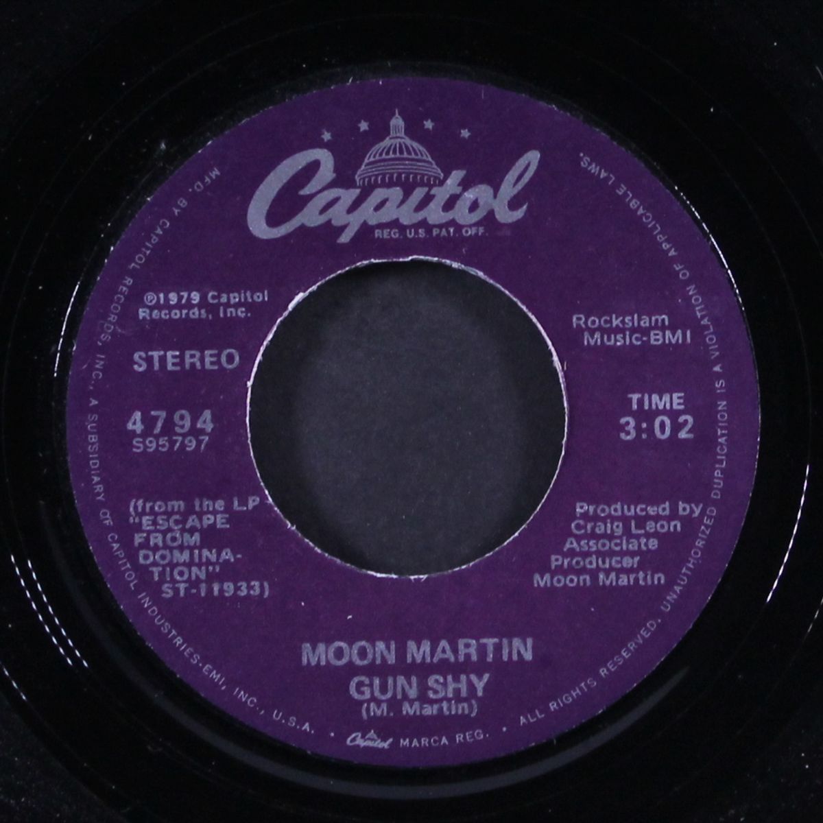 no chance / gun shy by MOON MARTIN