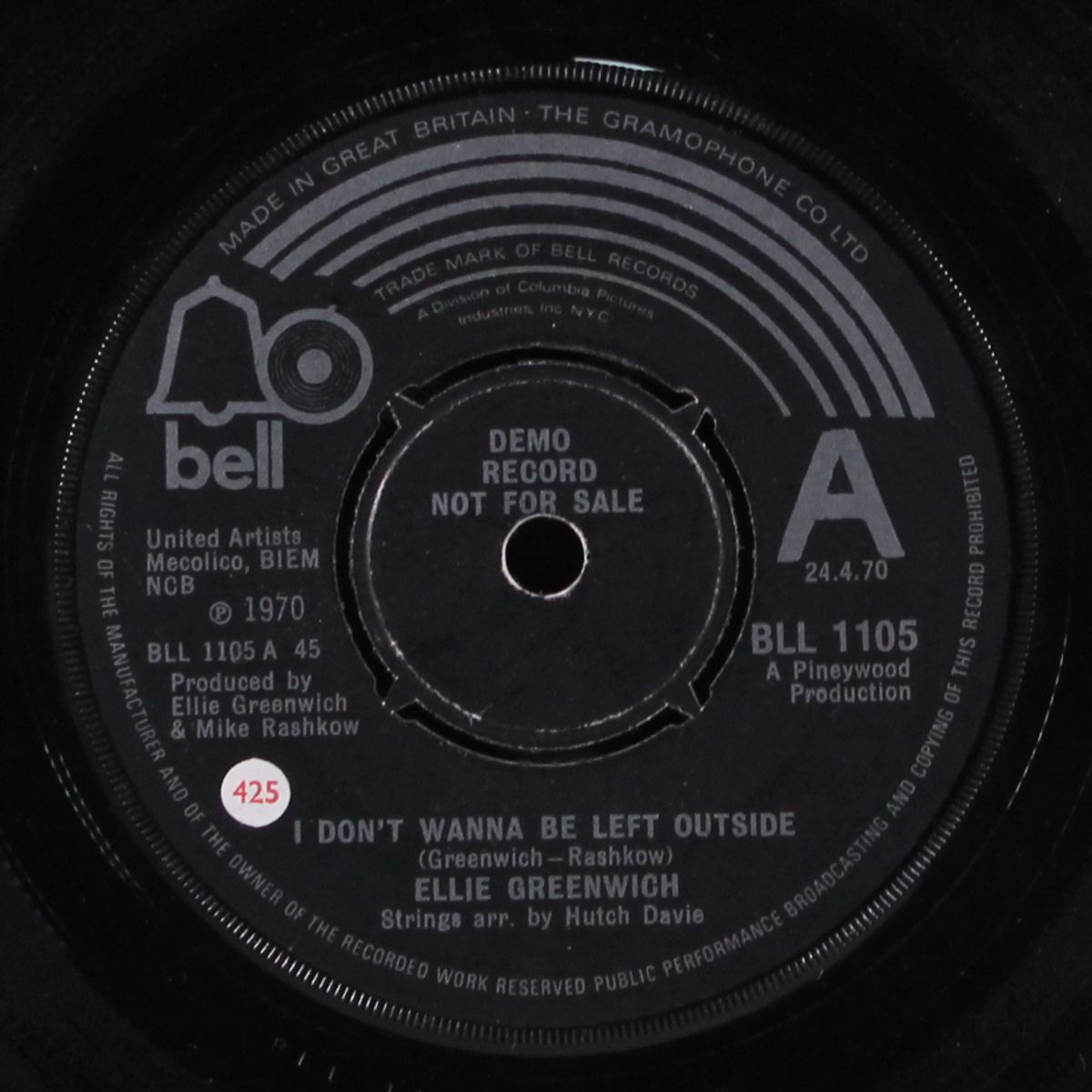 i don't want to be left outside / ain't that peculiar by ELLIE GREENWICH