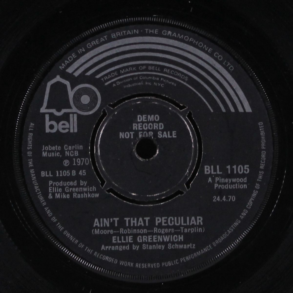 i don't want to be left outside / ain't that peculiar by ELLIE GREENWICH