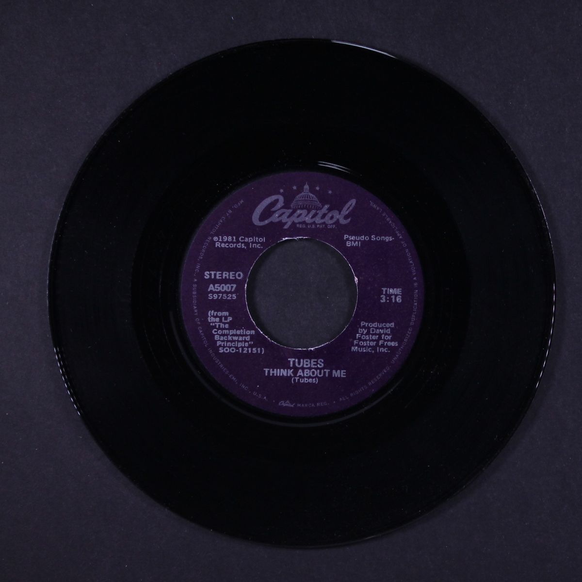 don't want to wait anymore / think about me by TUBES